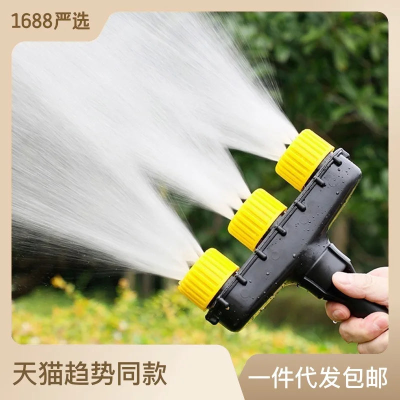 Multi-Head Garden Hose Sprayer Nozzle | Lawn & Patio