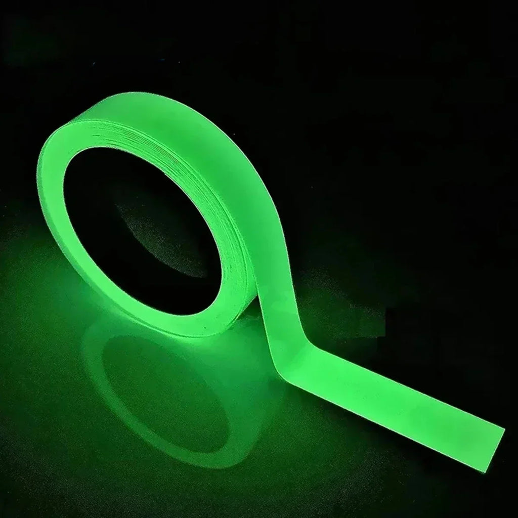 5M Glow in the Dark Self-Adhesive Tape | Waterproof Luminous Strip