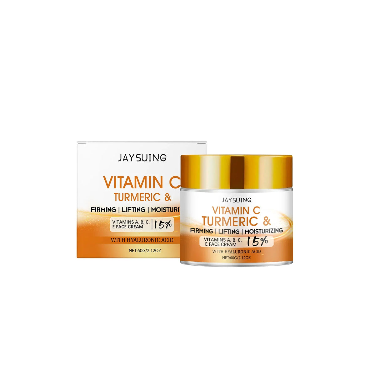 Turmeric Vitamin C Face Cream – Anti-Aging & Brightening 60g