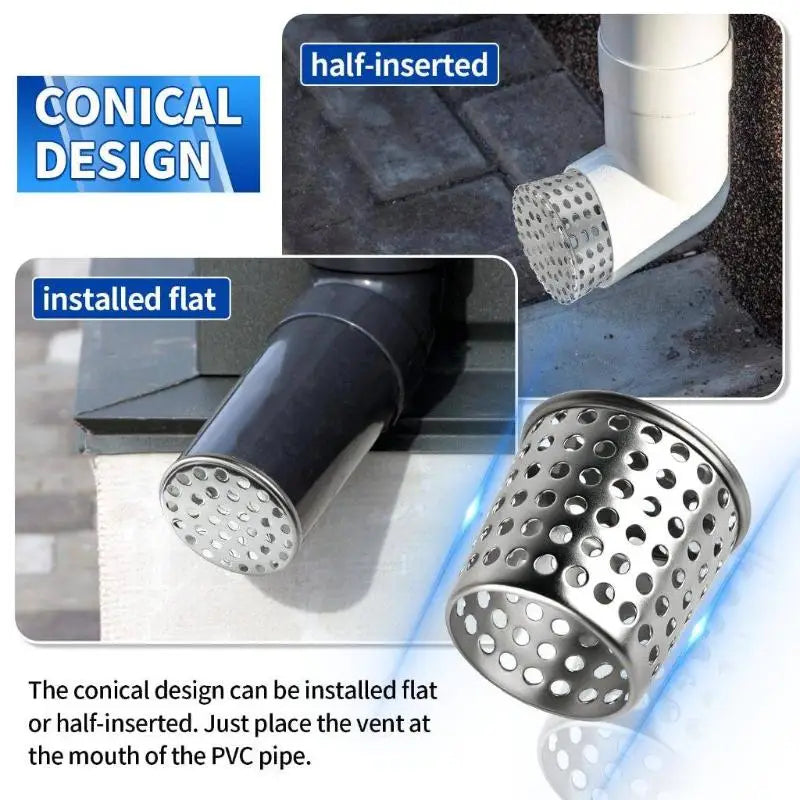 Stainless Steel Drain Cover Anti Clogging Interpolated Filter Screen