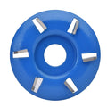 6 Teeth Wood Turbo Carving Disc Grinding Wheel 5 8 7 Arbor Bushing