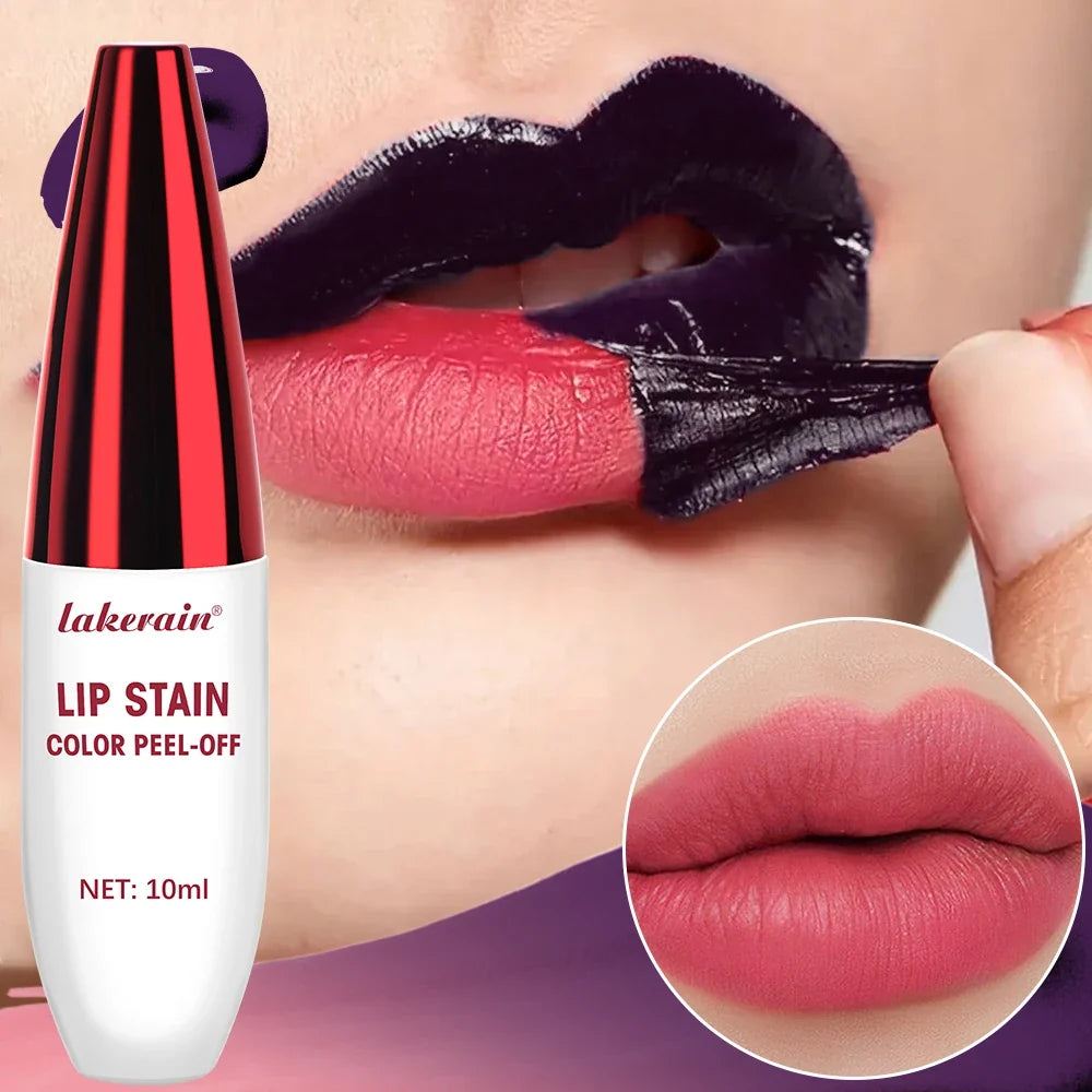 Peel-Off Matte Lip Stain | 24HR Waterproof Long-Lasting Color