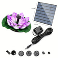 AISITIN Mini Lotus Solar Water Fountain – Garden & Bird Bath
