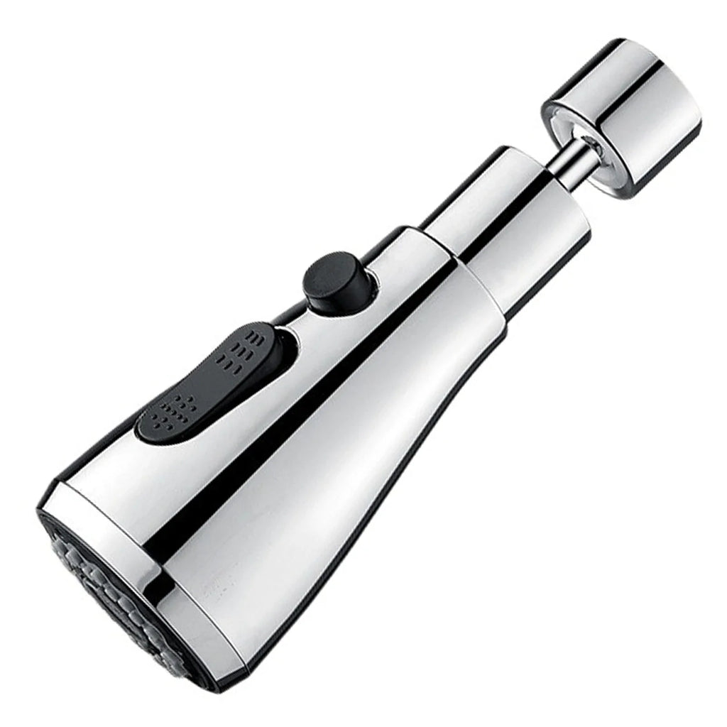 360° Kitchen Faucet Spray Head – 3-Mode Tap Extender