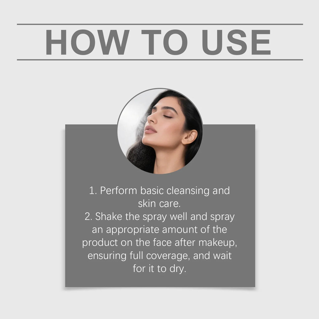 WIYUN Mattifying Setting Spray | Waterproof, Oil Control, Long-Lasting