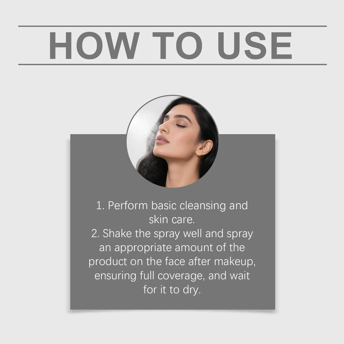 WIYUN Mattifying Setting Spray | Waterproof, Oil Control, Long-Lasting