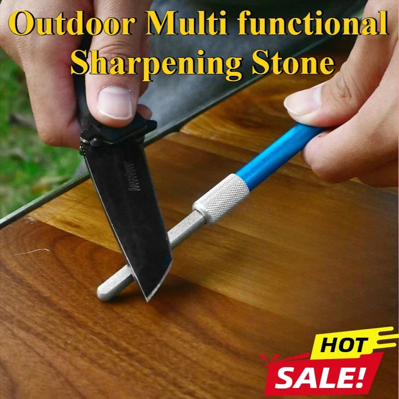 Portable Diamond Pen Fishing Hook & Knife Sharpener