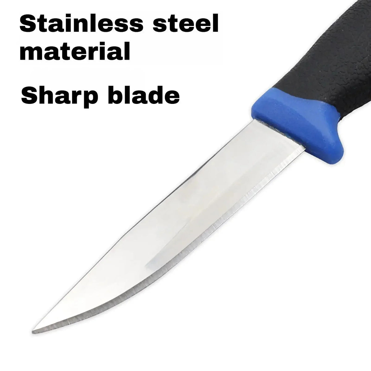 Professional Stainless Steel Cleaver Knife – Non-Slip Handle