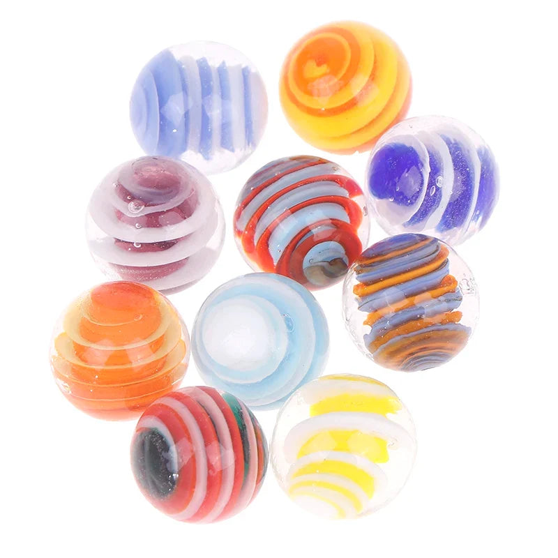 16mm Crystal Glass Marbles 10pcs – Vase Filler & Home Décor Balls