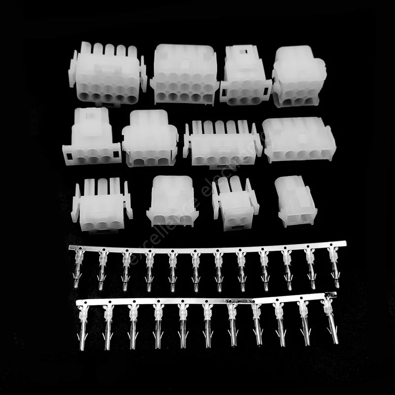 5sets 63080 Pitch Male Female Housing Terminal Kits 42021 42022 Car