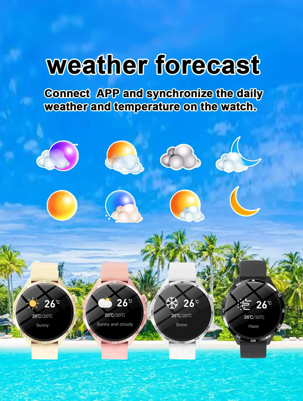 2025 Smart Watch Men Women Multi-sport Mode HD Amoled Smartwatch