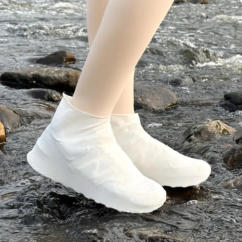 Latex Waterproof Rain Boot Covers – Non-Slip & Reusable