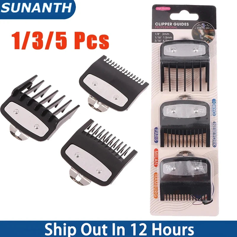 Hair Clipper Guards 1.5mm 3mm 4.5mm – Guide Comb Attachments