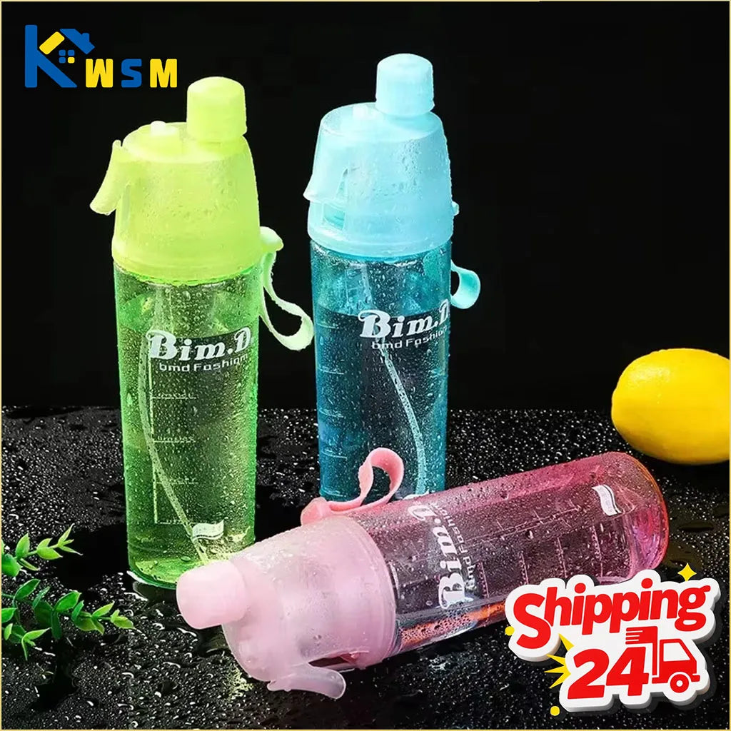 Mist Spray Water Bottle – BPA-Free, Portable & Leak-Proof