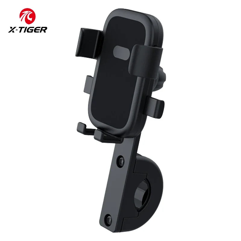 360° Rotatable Bike Phone Mount – Anti-Slip, 4.7–7.2"