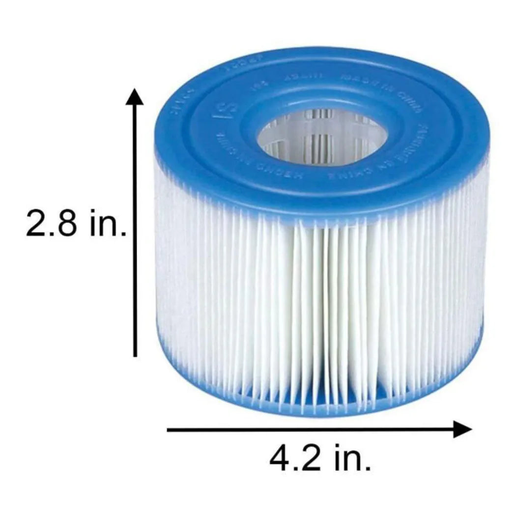 Swimming Pool Filter Intex S1 29011E Pure Spa Cartridge Outdoor Spas