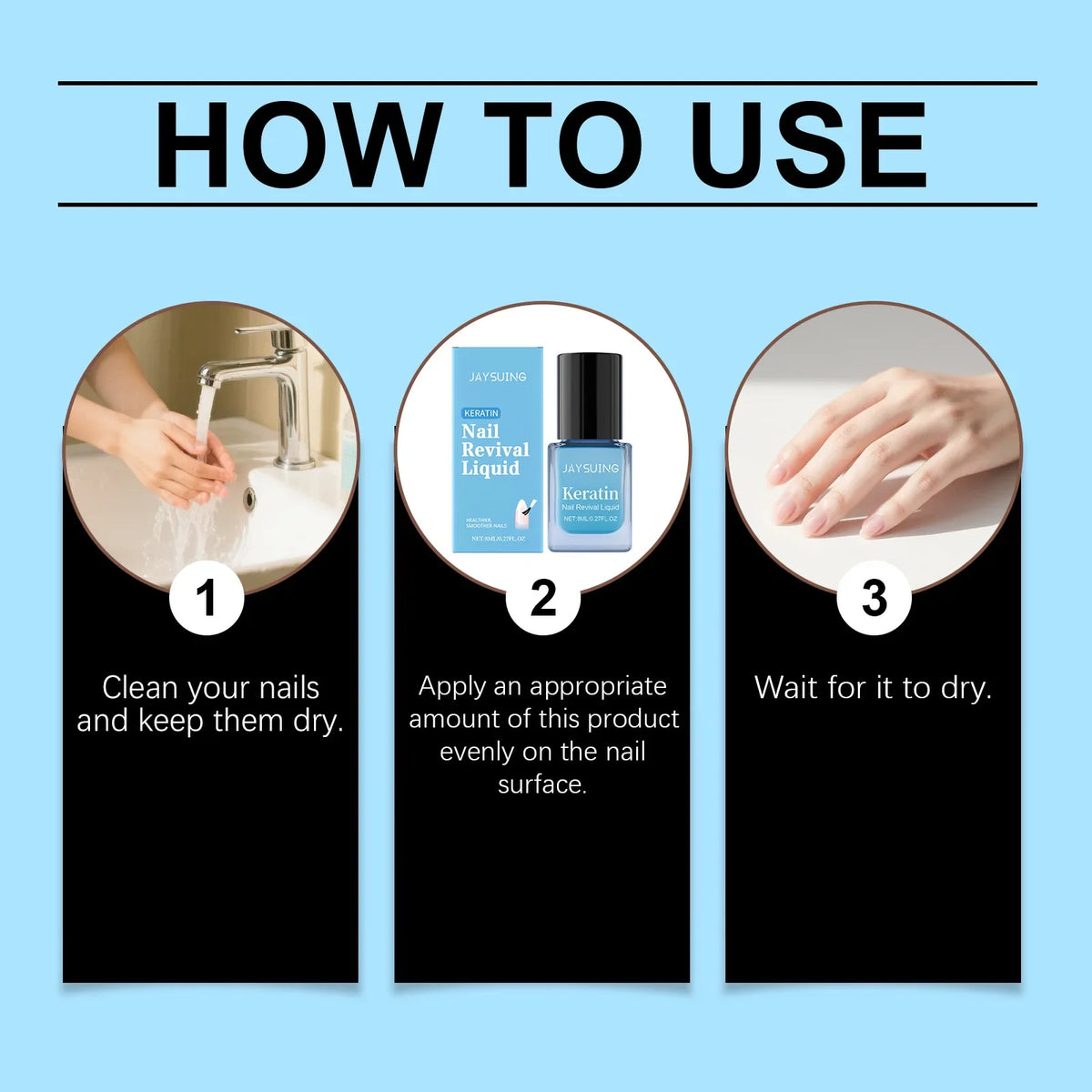 Hyaluronic Acid Nail Cuticle Oil – Strengthen & Repair Nails
