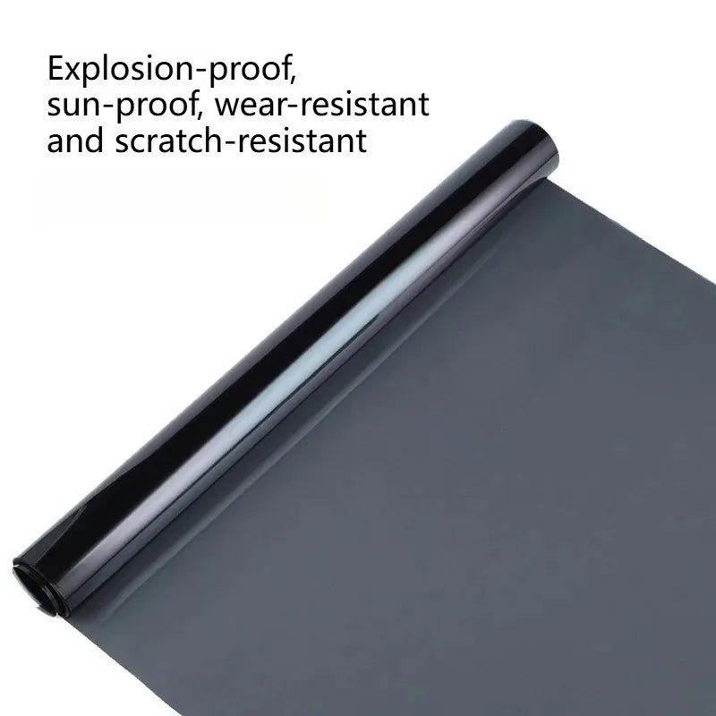 Car Windshield Sun Strip Tint Film VLT 1–50% UV Block 50x3m