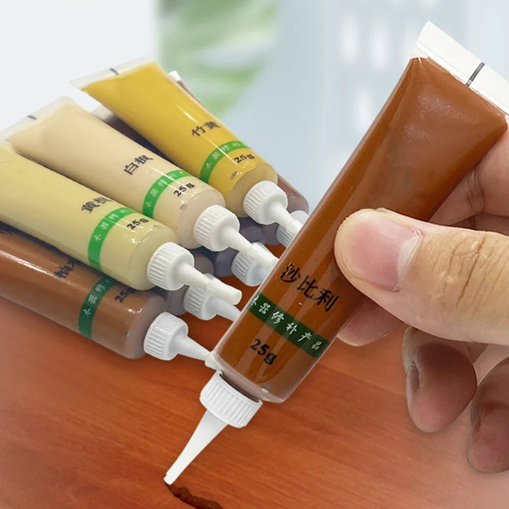 25g Wood Furniture Repair Filler Paste – Multi-Color Kit