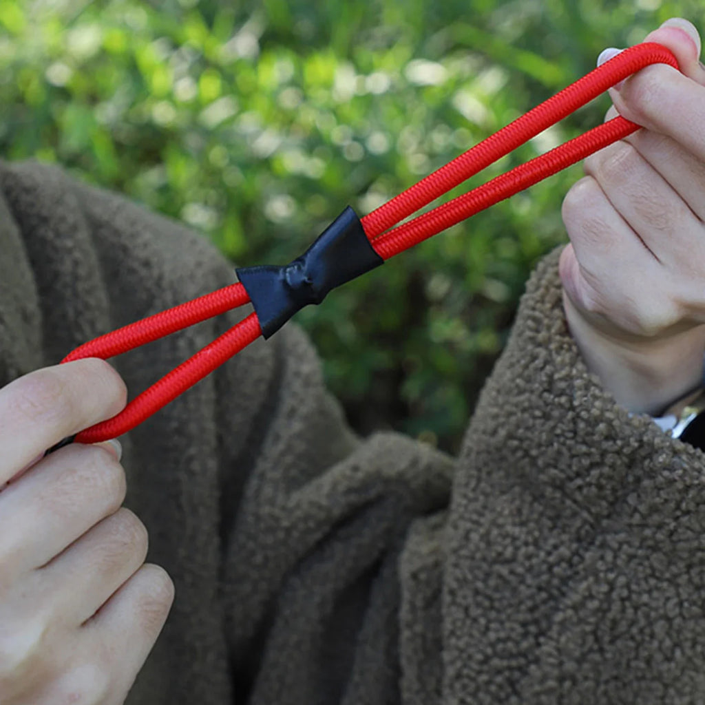 Heavy Alloy D-Ring Camping Tent Buckle & Bungee Cord Clip