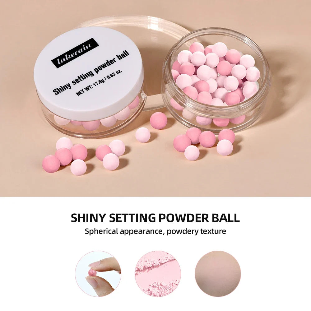Pearl Ball Setting Powder – Matte, Oil-Control & Translucent