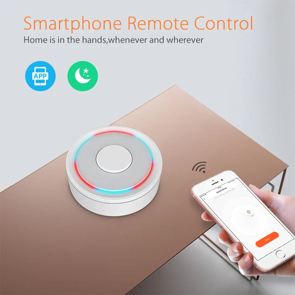Tuya Zigbee Wireless Wired Smart Gateway Hub Bridge Remote Linkage