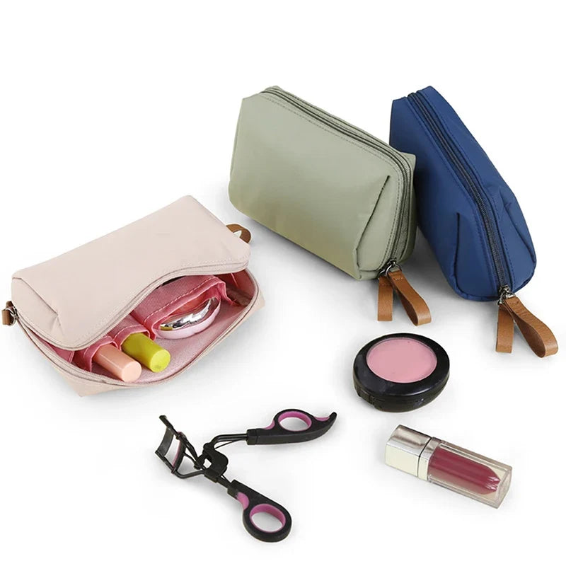 Portable Waterproof Makeup Bag | Travel Cosmetic Zipper Pouch