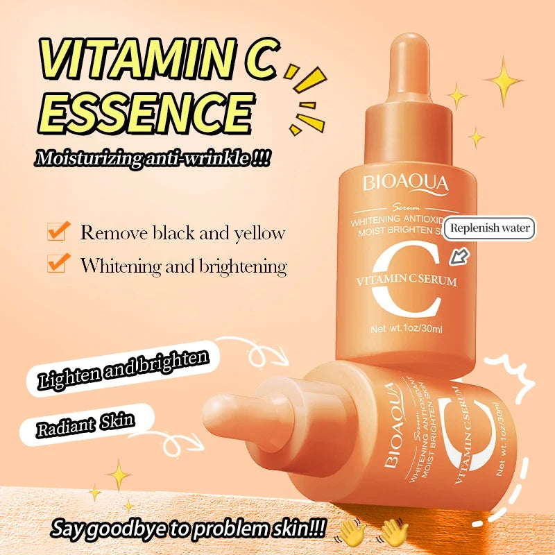 BIOAQUA Vitamin C Retinol Hyaluronic Acid Brightening Face Serum