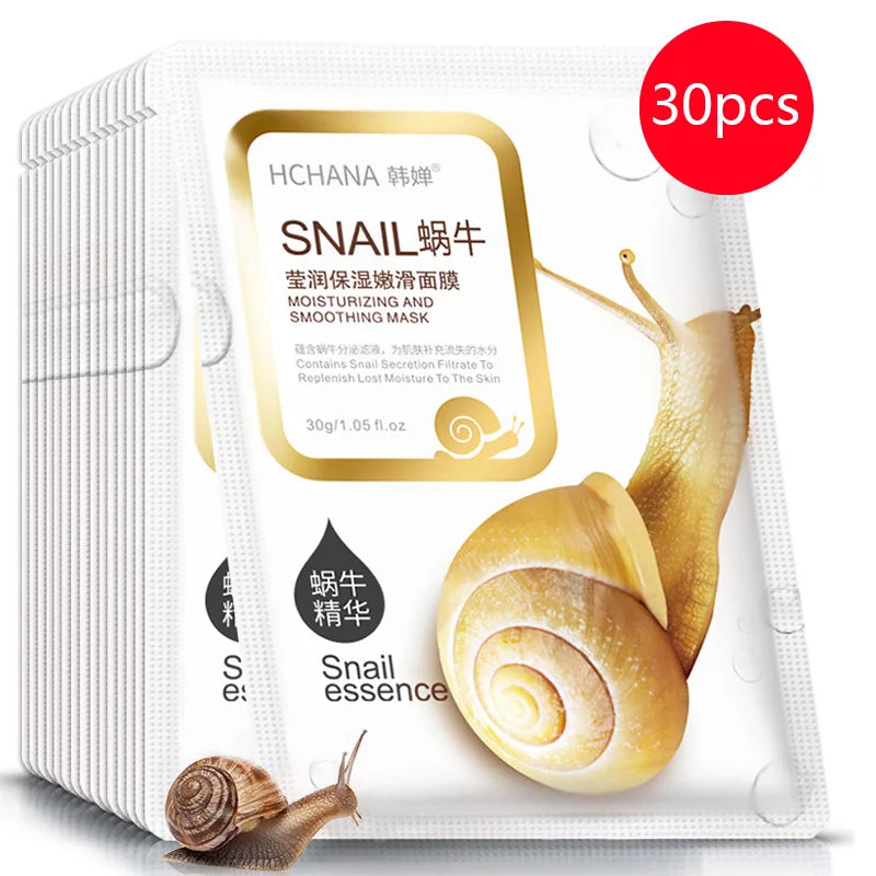 BIOAQUA Snail Essence Sheet Mask – Anti-Aging & Whitening