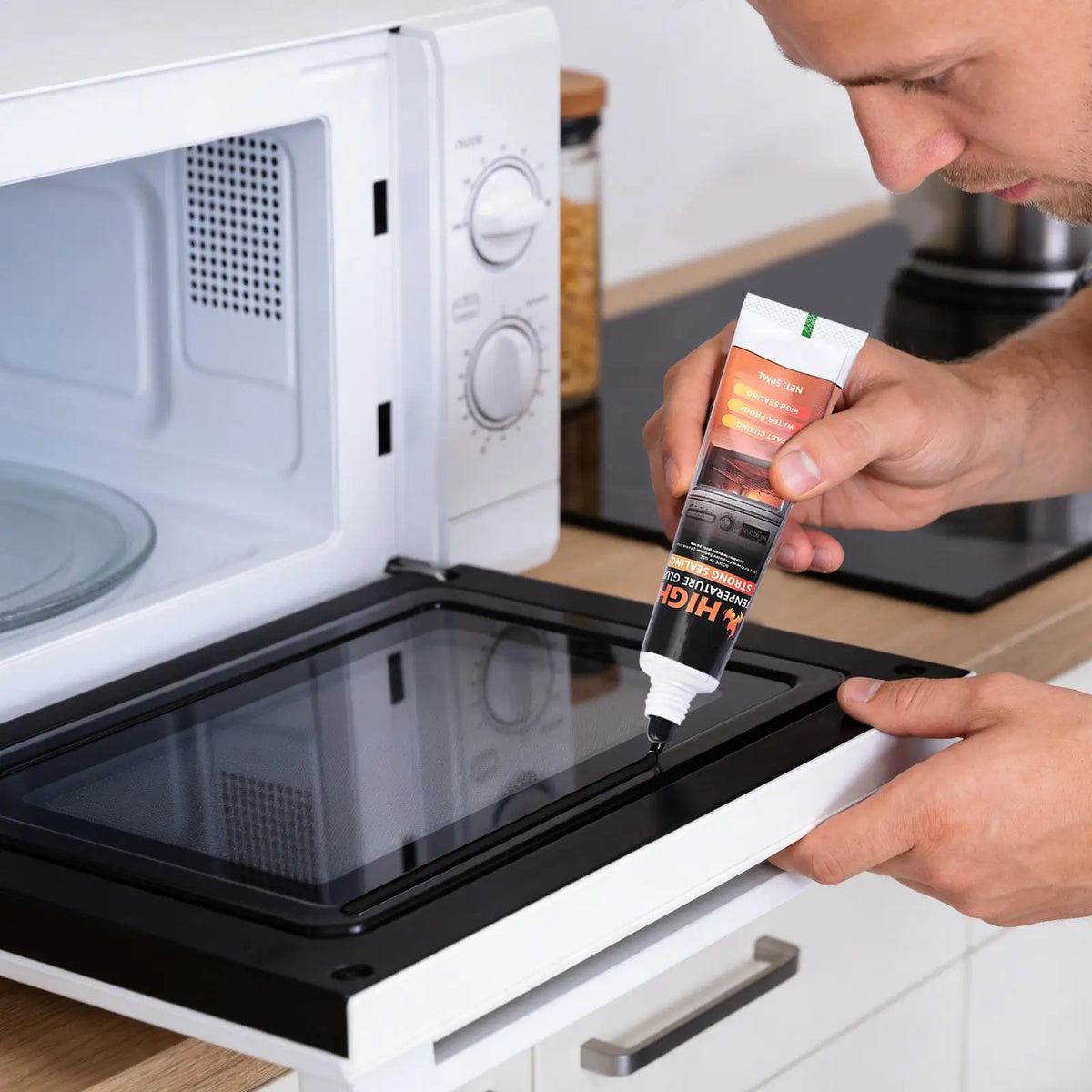 High Temp Repair Glue 50ml – Oven, BBQ & Fireplace