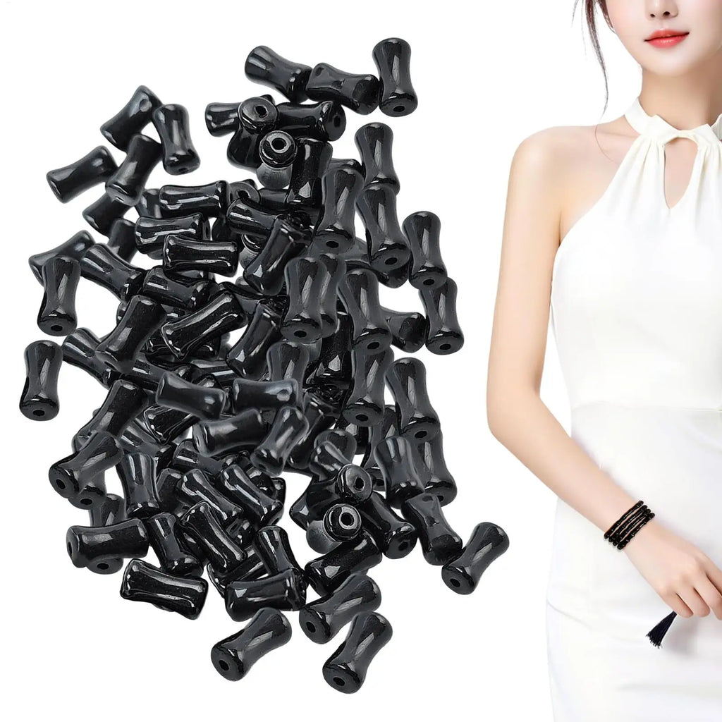 Glass Beads 50 Pcs – Jewelry & Phone Chain Crafting Kit