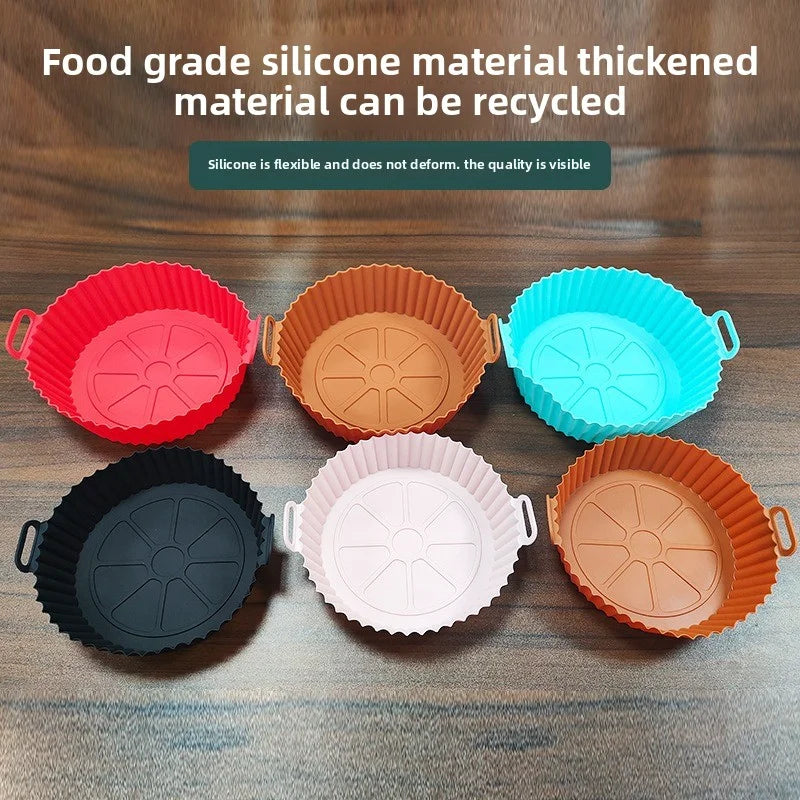 Silicone Baking Pan Set – Air Fryer Mold, Muffin & Cake Tray