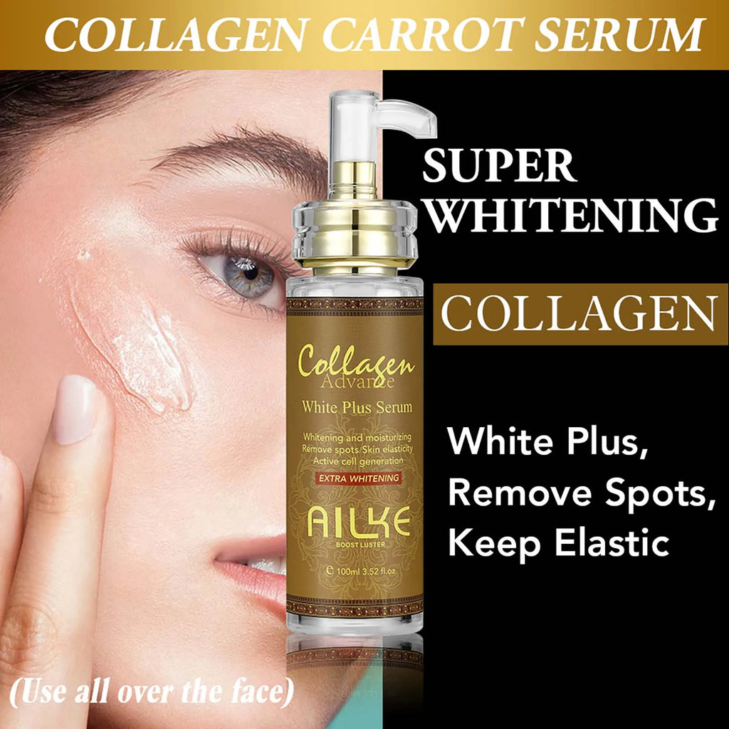 AILKE Brightening Body Lotion | Collagen & Carrot Oil 500ml