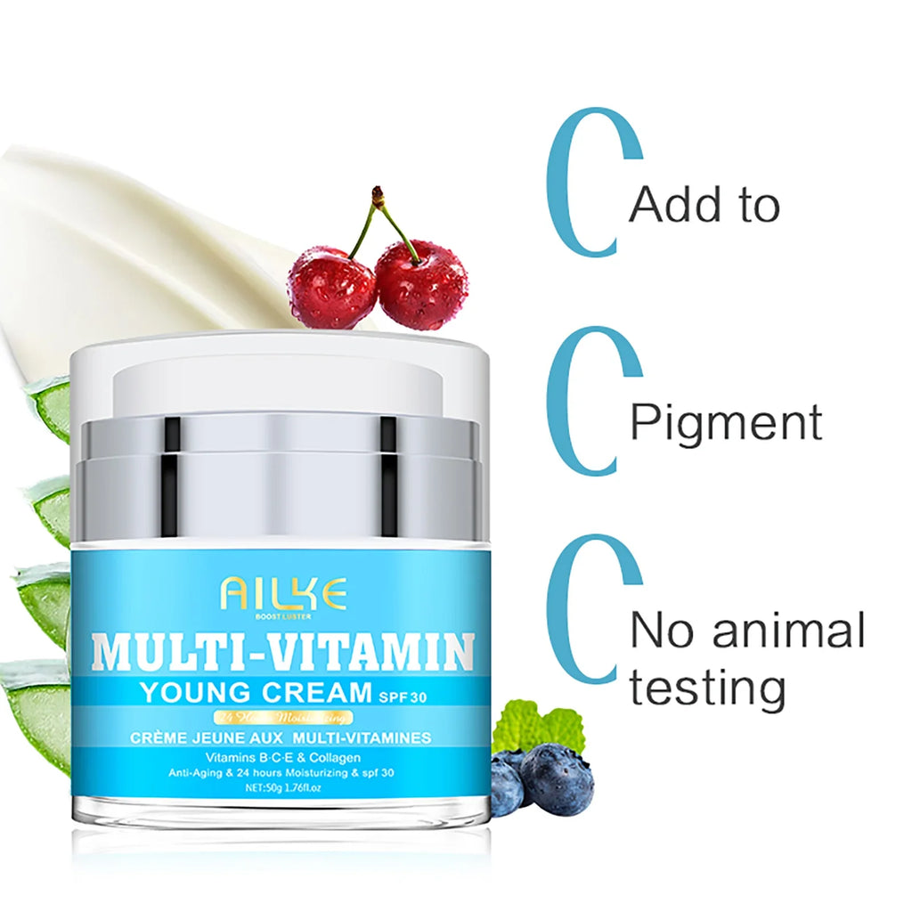 AILKE Multivitamin Face Cream – Brightening & Anti-Aging | 50ml