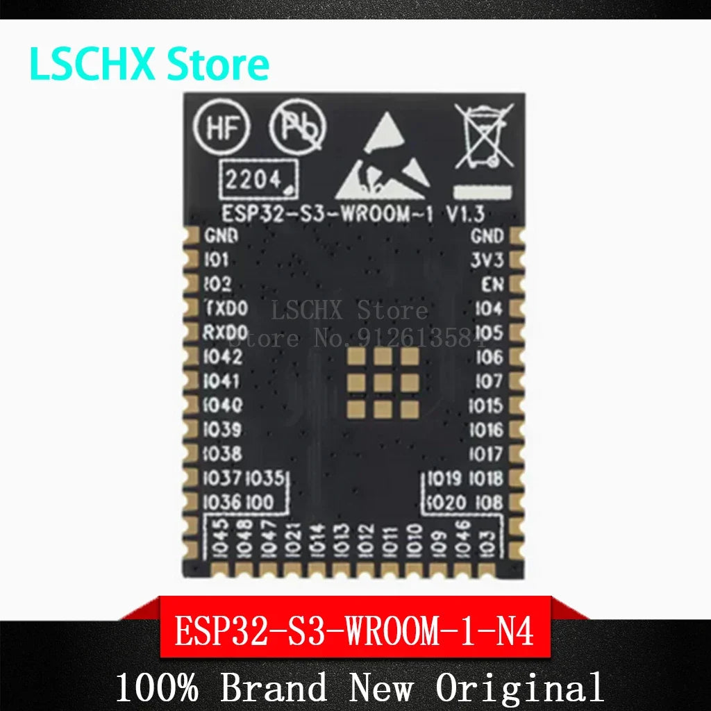 ESP32-S3-WROOM-1 2.4 GHz Wi-Fi & BLE 5 Wireless Module