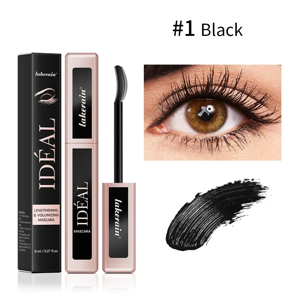 Lakerain 4D Waterproof Mascara – Volumizing & Lengthening
