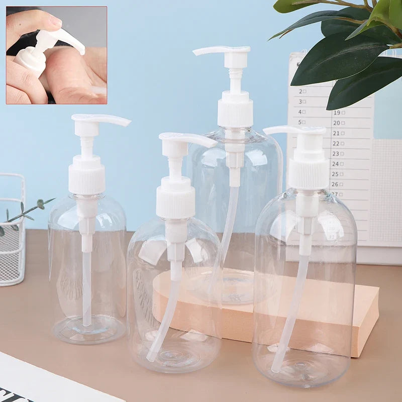 Refillable Pump Dispenser Bottle 200–500ml | Travel & Home