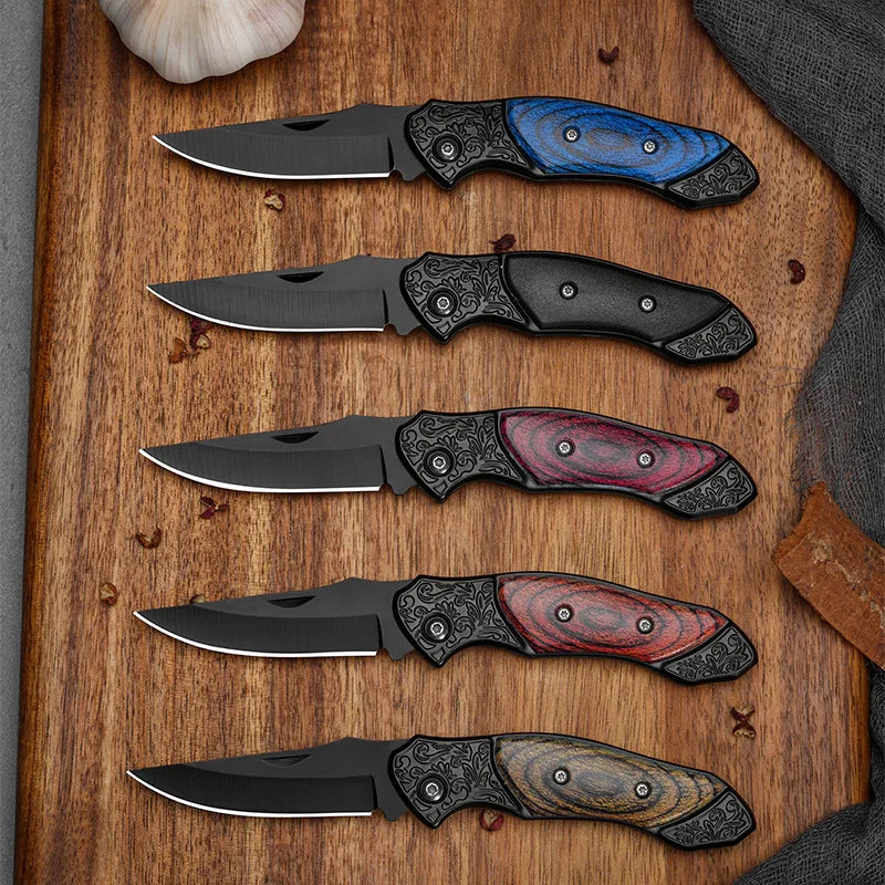 Folding Pocket Knife – Stainless Steel EDC Camping Outdoor Knife