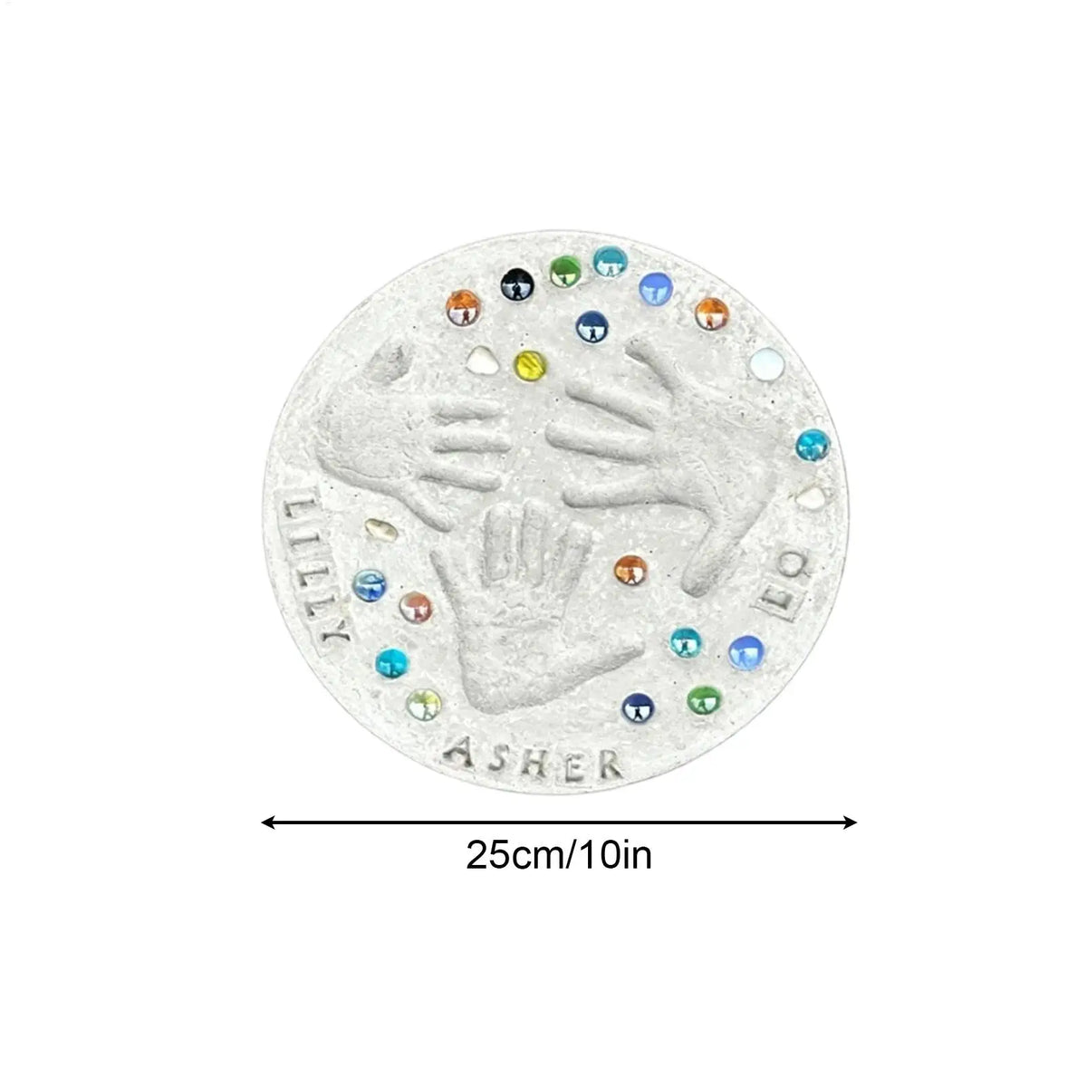 DIY Handprint Stepping Stone Kit – Family Garden Keepsake