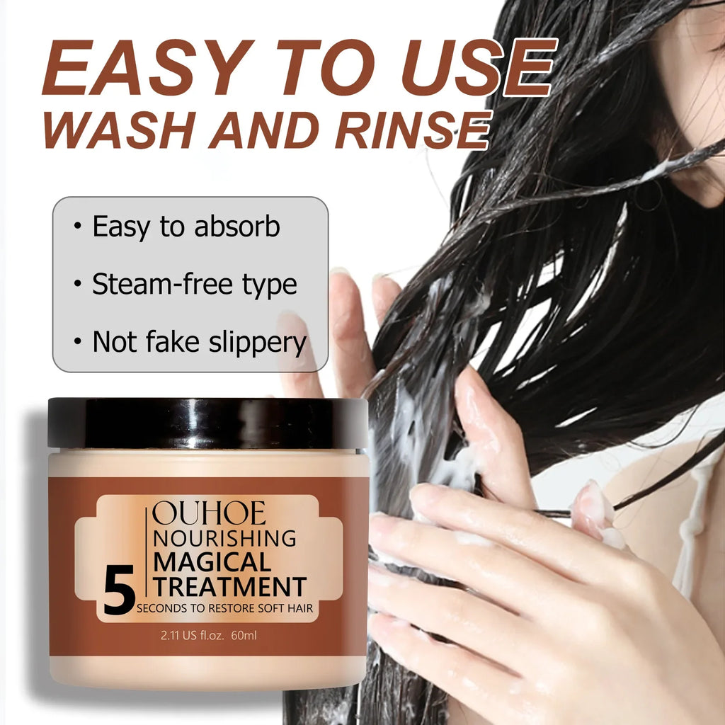 Coconut Oil Deep Conditioning Hair Mask – Frizz Control 60ml