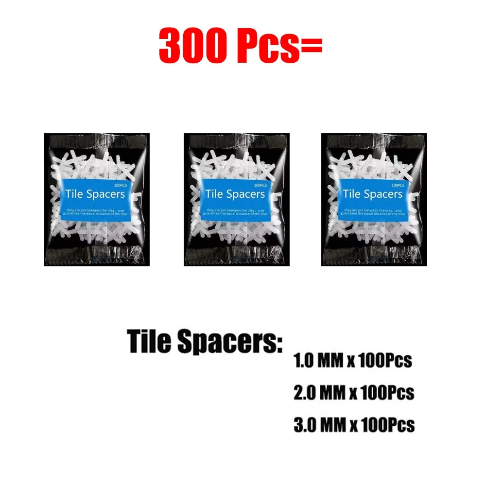 326-Pc Tile Leveling System – Spacers, Wedges & Wrench Kit