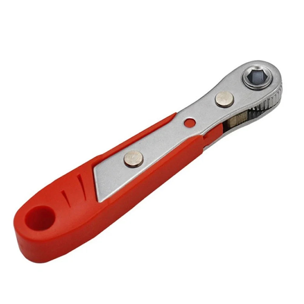 Hexagon Ratchet Spanner Wrench 1 Quick Release Household Repair