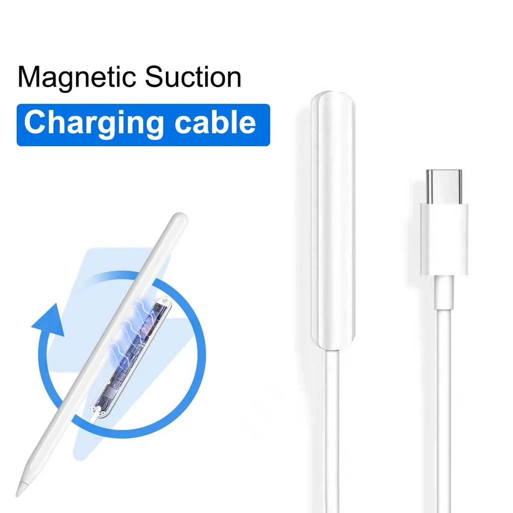 USB-C Magnetic Charging Cable for Apple Pencil 2nd Generation