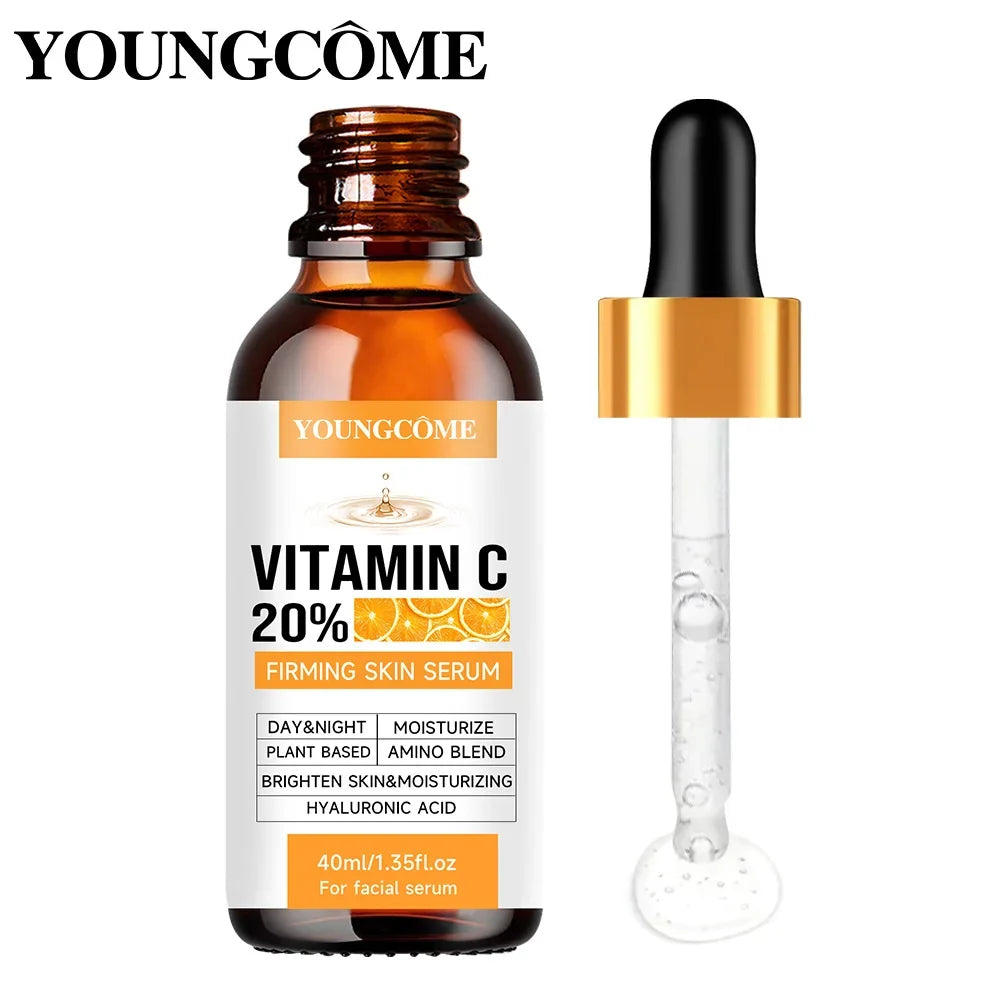 YOUNGCOME 20% Vitamin C Face Serum – Hyaluronic Acid & Retinol