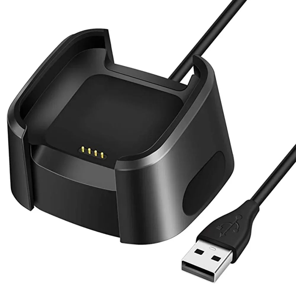 USB Charger Dock for Fitbit Versa 1, Versa 2 & Versa Lite