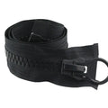 Closed End Resin Zipper with Pull Ring | 7 Sizes – Nickel-Free