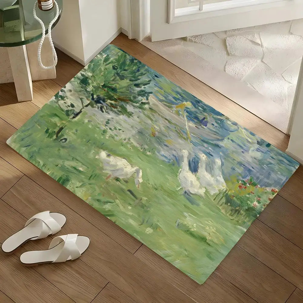 Diatomite Bath Mat Quick-Dry Anti-Slip | Morisot Art Design