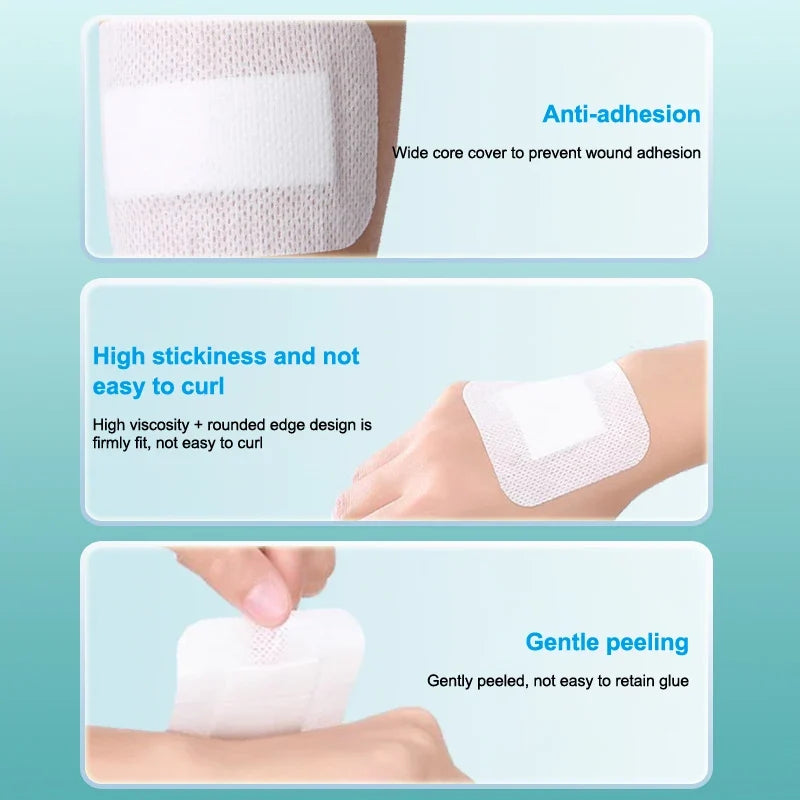 Waterproof Sterile Wound Dressings 10–30 Pcs | 10×15 cm Pads