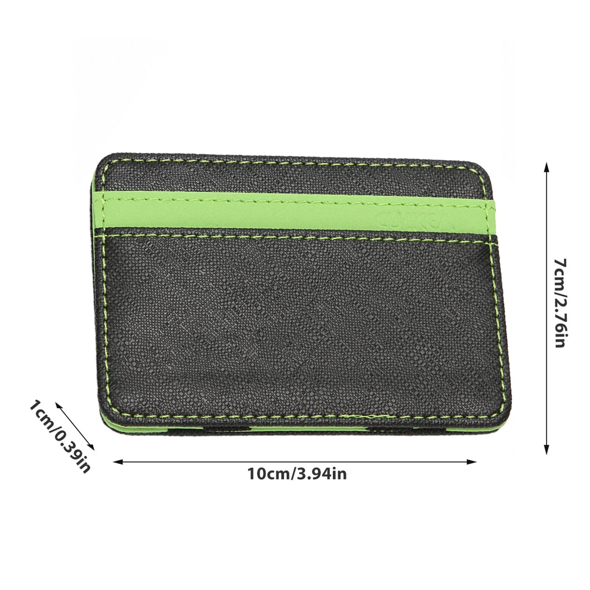 Ultra Thin RFID Magic Card Holder Slim PU Leather Wallet