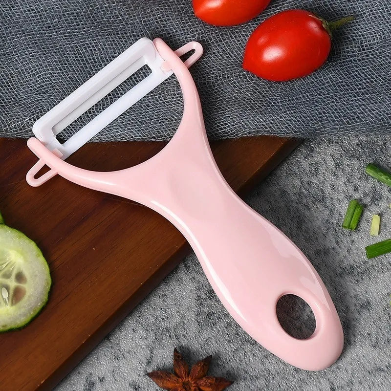 Ceramic Vegetable & Fruit Peeler – Potato, Carrot & Cucumber